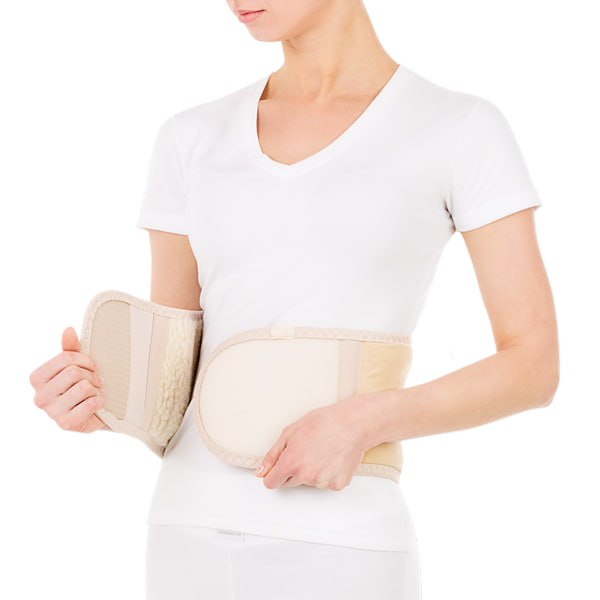 Бандаж противорадикулитный согревающий из овечьей шерсти Тривес Т-1682 (Т.25.02)