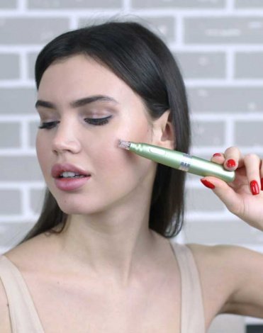 Электрический мезороллер Nanopen (зеленый) Gezatone AMG517