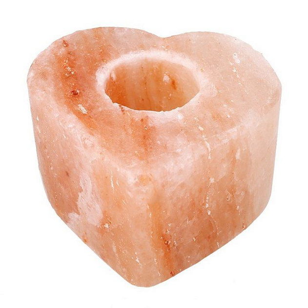 Лампа солевая Wonder Life "ПОДСВЕЧНИК СЕРДЦЕ"