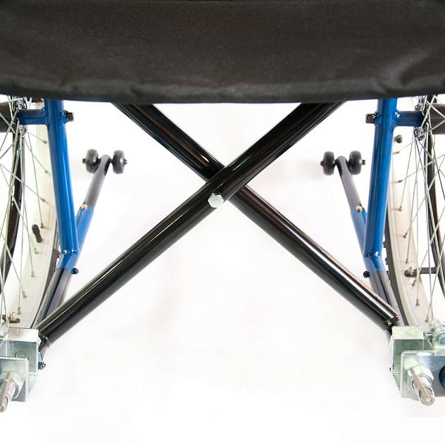 Кресло-коляска инвалидная 514 А (ширина 41 см, литые задние колеса)