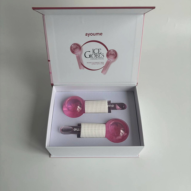 Массажер для лица криосферы Ice Globes Cooling Facial, набор из 2-х шт AYOUME