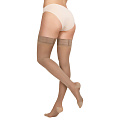 Трикотаж (чулки ажур.) Orto 223 (222), 2 кл (S, Темно-бежевый (Размер: S Цвет: Бежевый)