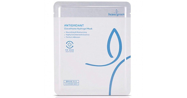 Маска-патч гидрогелевая Beauugreen Glutathione Hydrogel Mask 30g