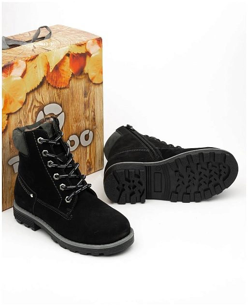 Ботинки ортопедические детские TAPiBOO мех, кожа арт. 23014 (размеры 31-35)