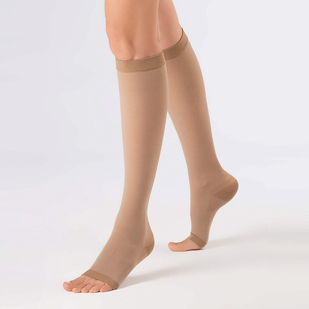 Гольфы компрессионные 2 класс, открытый носок Ofa Bamberg Classic CO320-MD