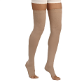Чулки компрессионные с открытым носком, ТК.230, класс компрессии 1 (Размер: №3 Цвет: Бежевый)