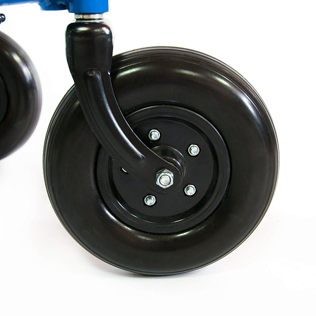 Кресло-коляска инвалидная 514 А (ширина 41 см, литые задние колеса)