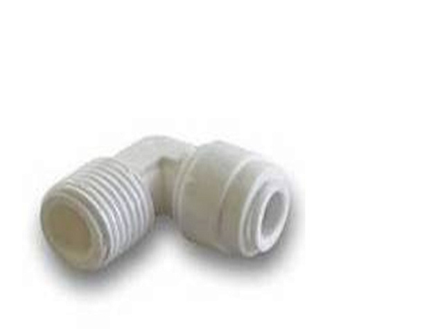 Угольник WA-МE0406 (фитинг пластмассовый 1/4"OD х 3/8"NPTF) арт.4686 АКВАФОР