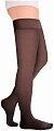 ID-300T Чулки 1кл. (закр. ноcок) (Размер: L LONG Цвет: Коричневый)