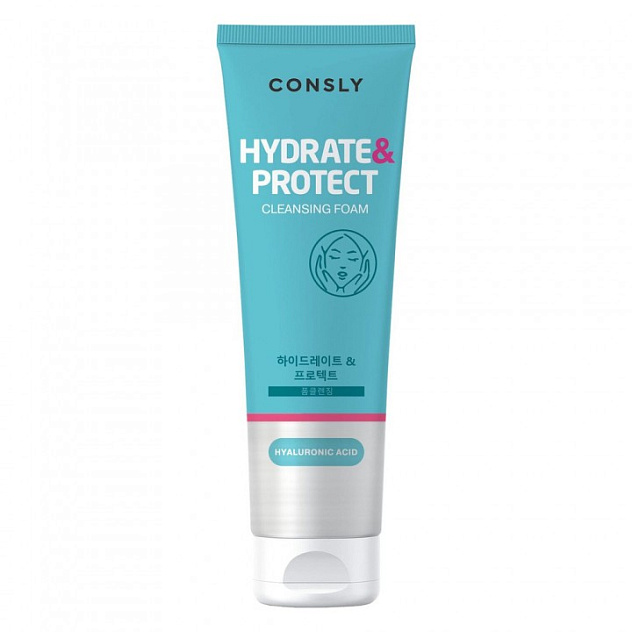 Пенка для умывания увлажняющая с гиалурон.кислотой Hyaluronic Acid CNS FOAM Hydrate&Protect, 120 мл