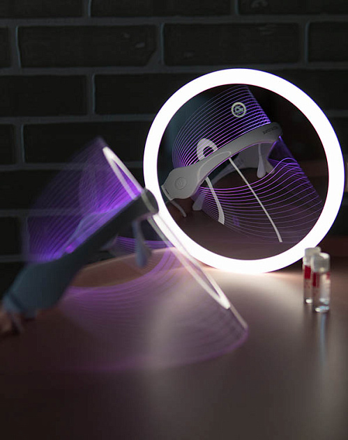 Прибор для ухода за кожей лица (LED маска) Gezatone m1030
