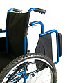 Кресло-коляска инвалидная 514 А (ширина 41 см, литые задние колеса)